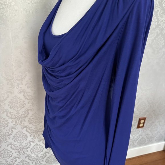 Beautiful Royal Blue Grace Blouse - Picture 4 of 7